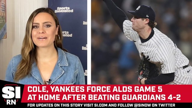 Cole, Yankees Force ALDS Game 5 After Beating Guardians 4-2