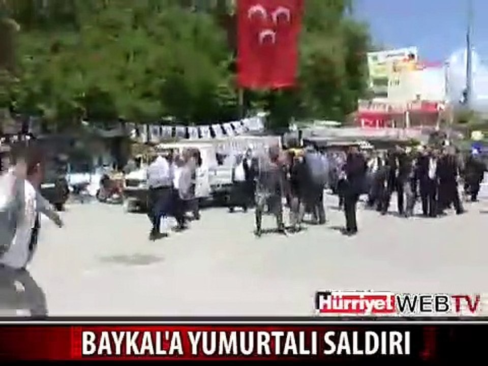 BAYKAL'A YUMURTALI SALDIRI