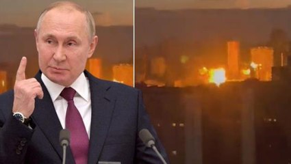 Ukrayna'nın başkenti Kiev'de art arda patlama sesleri! Halka "Sığınaklara gidin" çağrısı yapılıyor