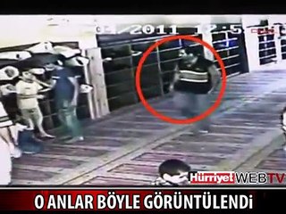 AYAKKABILARI BÖYLE ÇALDI VE KAÇTI