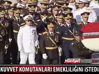 TSK ZİRVESİ TOPLUCA EMEKLİLİĞİNİ İSTEDİ