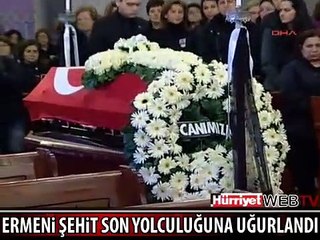 KİLİSEDE ŞEHİT CENAZE TÖRENİ