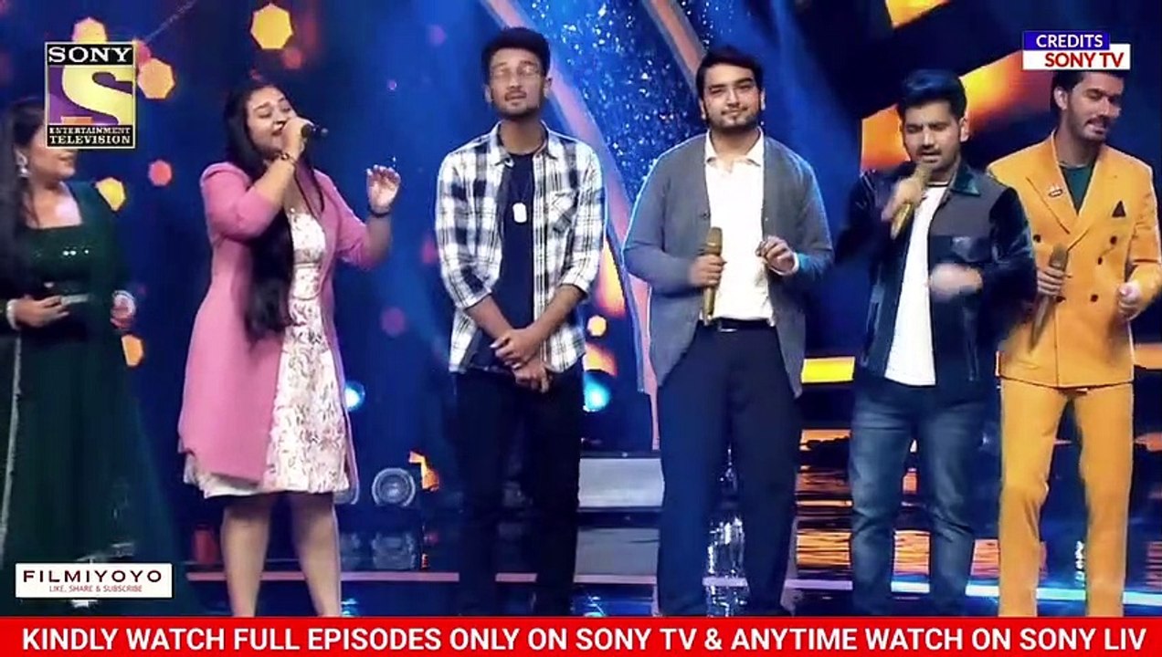 Indian Idol Season 13 Today Episode All Singers In One Frame