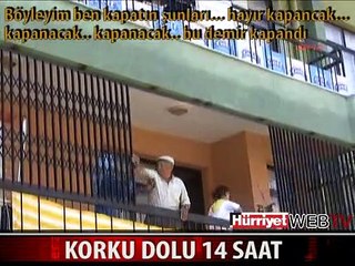 İŞTE BALKONDAKİ O KORKU DOLU ANLAR