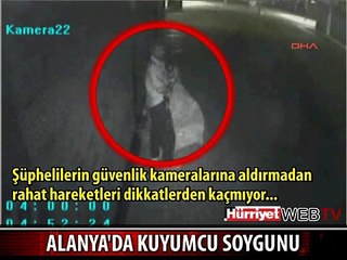 KAMERAYA ALDIRMADAN BÖYLE SOYDULAR