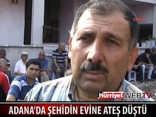 ŞEHİT UZMAN ÇAVUŞ YILDIRIM'IN BABAOCAĞINA ATEŞ DÜŞTÜ