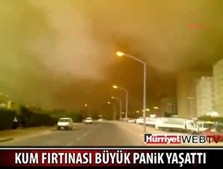 KUM FIRTINASI DEHŞETİ
