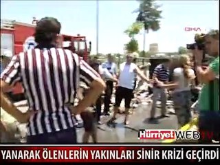 YANARAK FECİ ŞEKİLDE CAN VERDİLER