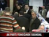 AK PARTİ YEMEĞİNDE AMBULANS KRİZİ