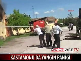 HERKES PANİK İÇİNDE KAÇIŞTI