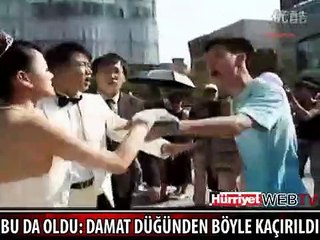 BU DA OLDU: DAMAT DÜĞÜNDEN BÖYLE KAÇIRILDI
