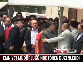 EMNİYET MÜDÜRLÜĞÜ'NDE TÖREN DÜZENLENDİ