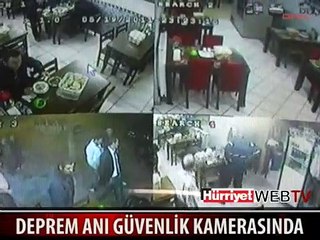 DEPREM ANI İŞTE BÖYLE GÖRÜNTÜLENDİ