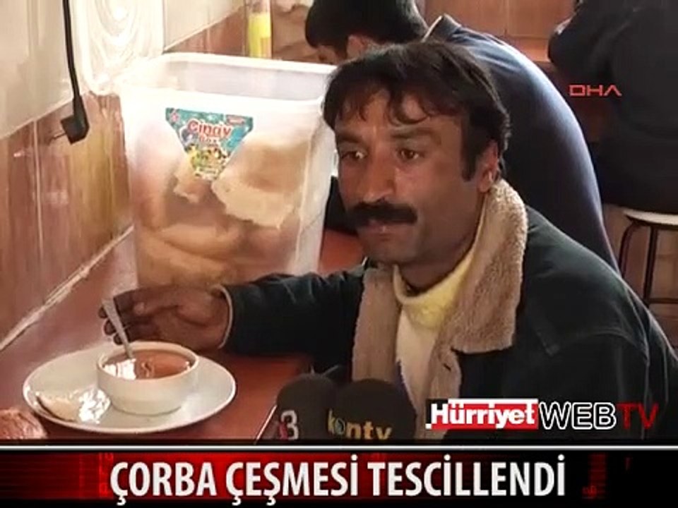 ÇORBA ÇEŞMESİ TESCİLLENDİ