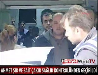 SAĞLIK KONTROLÜNDEN GEÇİRİLDİLER