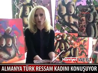 NÜ RESİM YAPAN TÜRK KADIN RESSAM