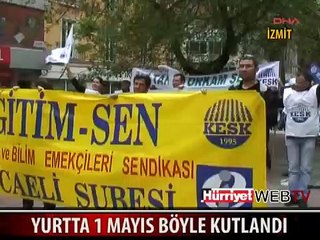 YURTTA 1 MAYIS KUTLAMALARI