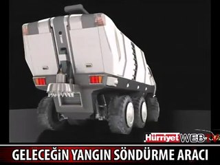 İŞTE GELECEĞİN YANGIN SÖNDÜRME ARACI