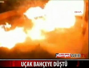 ABD'DE UÇAK İŞTE BÖYLE DÜŞTÜ