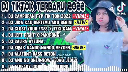 DJ TIKTOK TERBARU 2022 - DJ CAMPURAN FYP TIK TOK VIRAL 2022 JEDAG JEDUG FULL BASS TERBARU MANGKANE