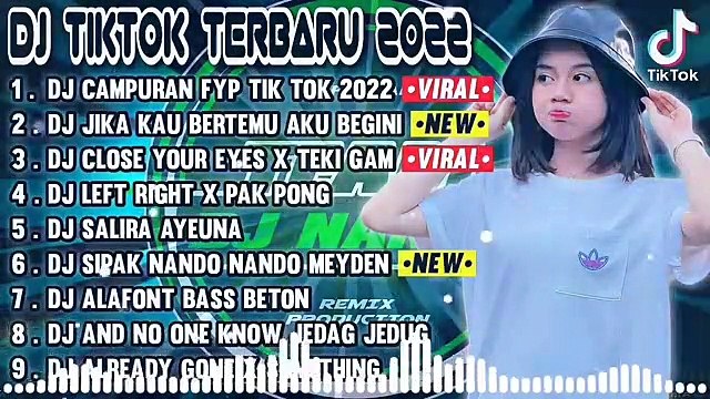 DJ TIKTOK TERBARU 2022 - DJ CAMPURAN FYP TIK TOK VIRAL 2022 JEDAG JEDUG FULL BASS TERBARU MANGKANE