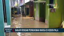Akibat Luapan Kali Ciliwung, Permukiman Warga di Kebon Pala Jakarta Terendam Banjir!