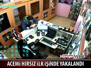 KAPTI AMA KAÇAMADI FENA YAKALANDI