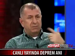 CANLI YAYINDA DEPREM OLUNCA...
