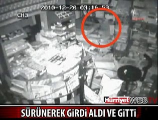 İĞNE DELİĞİNDEN SÜRÜNEREK GİRDİ