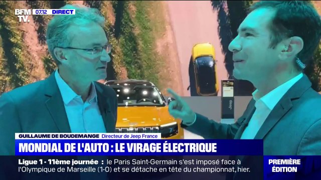 Mondial de l'Auto à Paris: des voitures 100% électriques