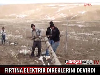 FIRTINADAN HEMEN SONRA ÇEKİLDİ