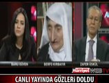 CANLI YAYINDA GÖZLERİ DOLDU