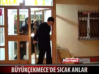 ORTALIK SİLAH SESLERİYLE İNLEDİ