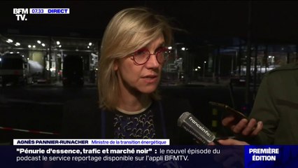 Reprise du travail chez Esso: Agnès Pannier-Runacher estime qu'il faudra "plusieurs jours pour ressentir une amélioration"