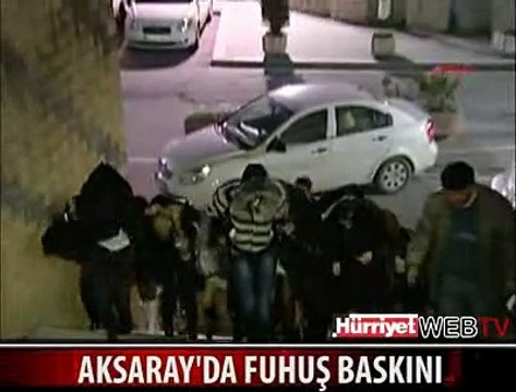 SON FUHUŞ BASKININDA YAKALANDILAR