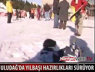 TATİLCİLER ULUDAĞ'A AKIN EDİYOR