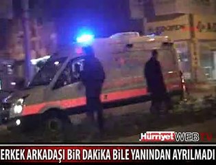 ERKEK ARKADAŞI TESELLİ ETTİ