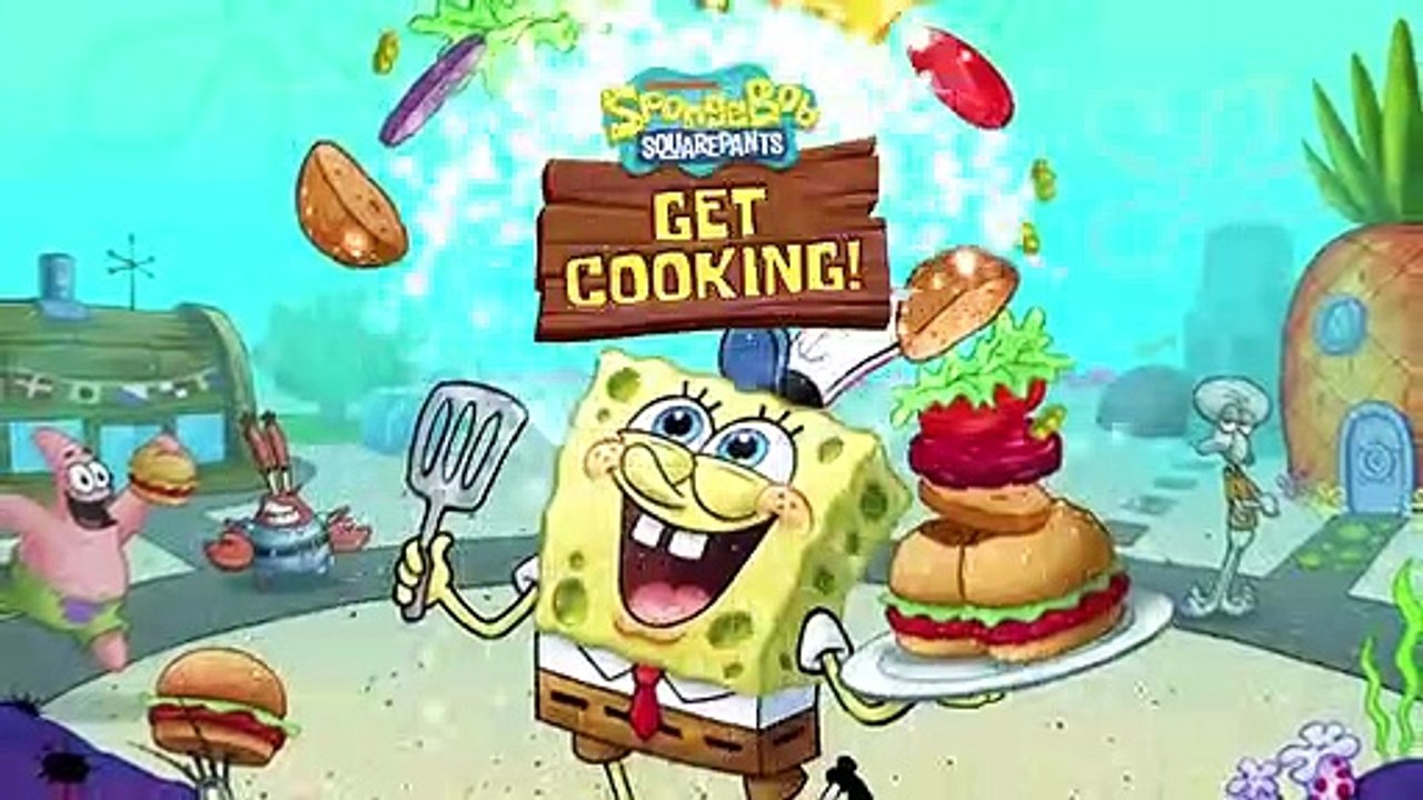 SpongeBob Get Cooking Official Game Trailer video Dailymotion