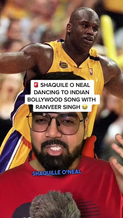 Shaquille o neal dancing to the Indian Bollywood song 'KhaliBali' with Ranveer Singh!