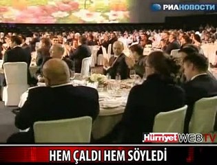 RUS LİDER İZLEYENLERİ COŞTURDU