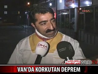 VAN'DA 4.6 BÜYÜKLÜĞÜNDE DEPREM