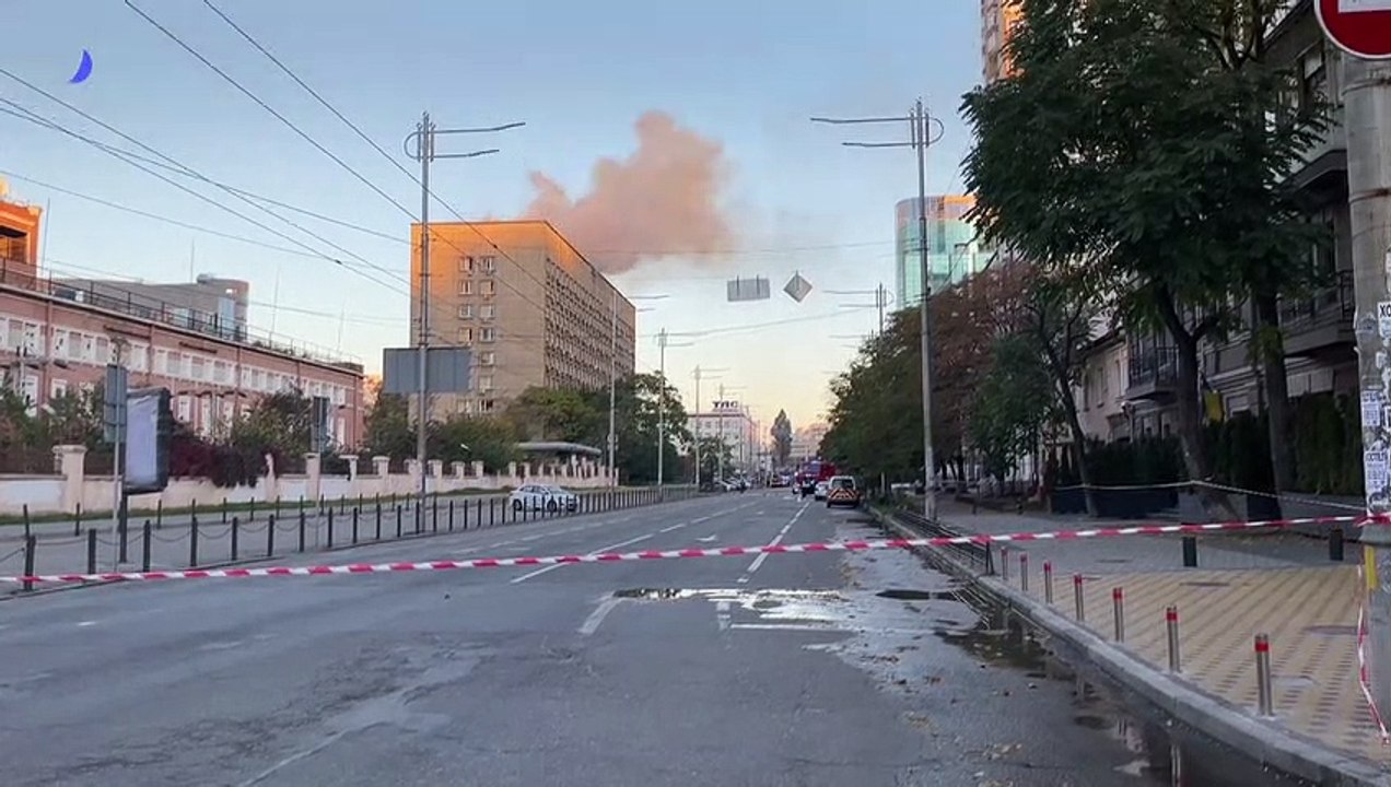 Kiew erneut von Explosionen erschüttert