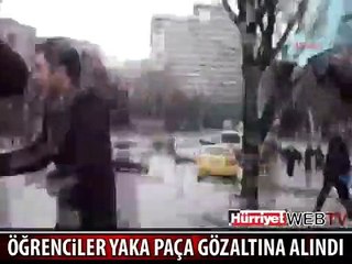 ŞİFRELİ YGS PROTESTOSUNDA OLAY