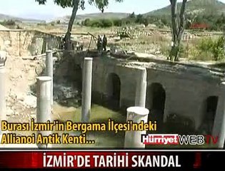 İZMİR'DE BÜYÜK TARİHİ SKANDAL