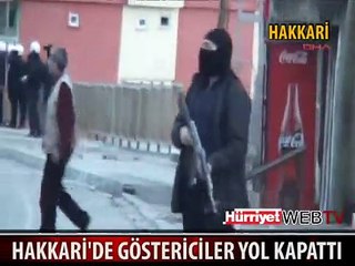VAN VE HAKKARİ'DE OLAYLAR ÇIKTI