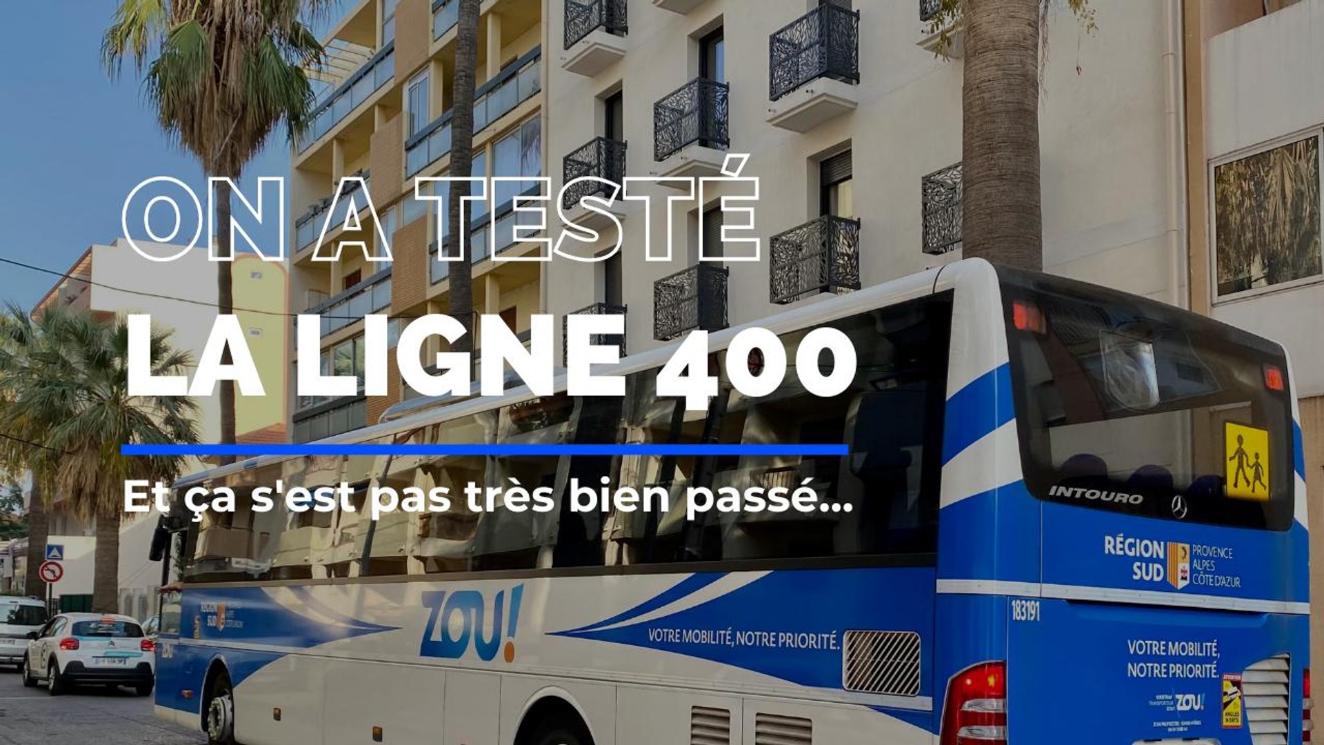 Peut-on aller en bus de Nice à La-Colle-sur-Loup ? Oui mais c'est compliqué  ... La preuve en vidéo ! - Vidéo Dailymotion