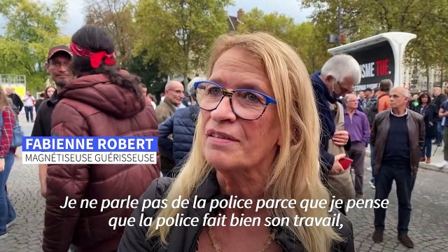 Rassemblement pour Lola: des gens devraient être renvoyés dans leur pays , réagit une manifestante