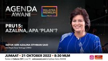 Agenda AWANI: PRU15 : Azalina, Apa Plan?