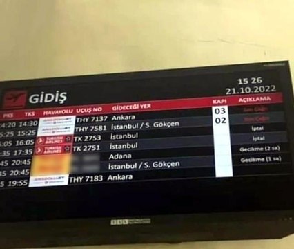 Van haberi: Van'da THY'nin bazı uçuşları iptal olunca yolcular tepki gösterdi