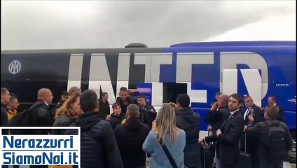 Inter, la prima squadra pronta a partire per Firenze